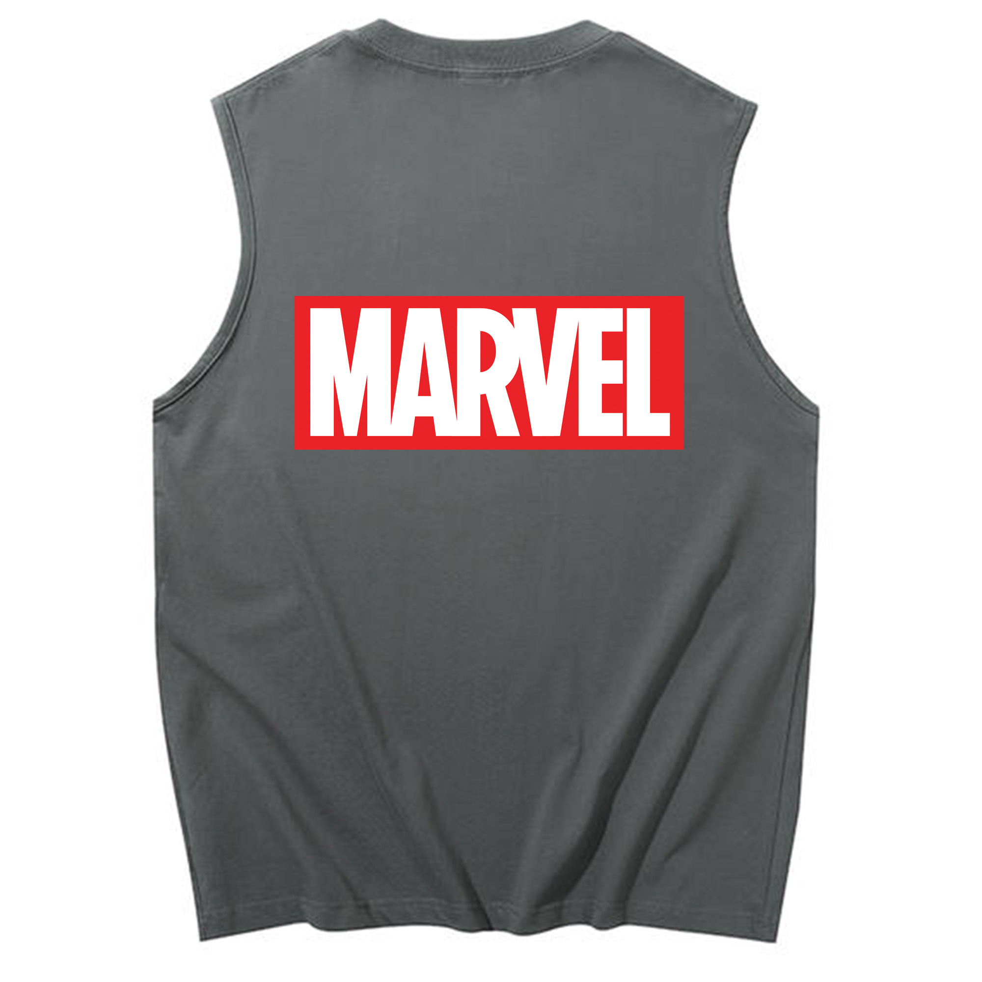 （画像用） アベンジャーズ The Avengers コットン100％タンクトップ（背面プリント）